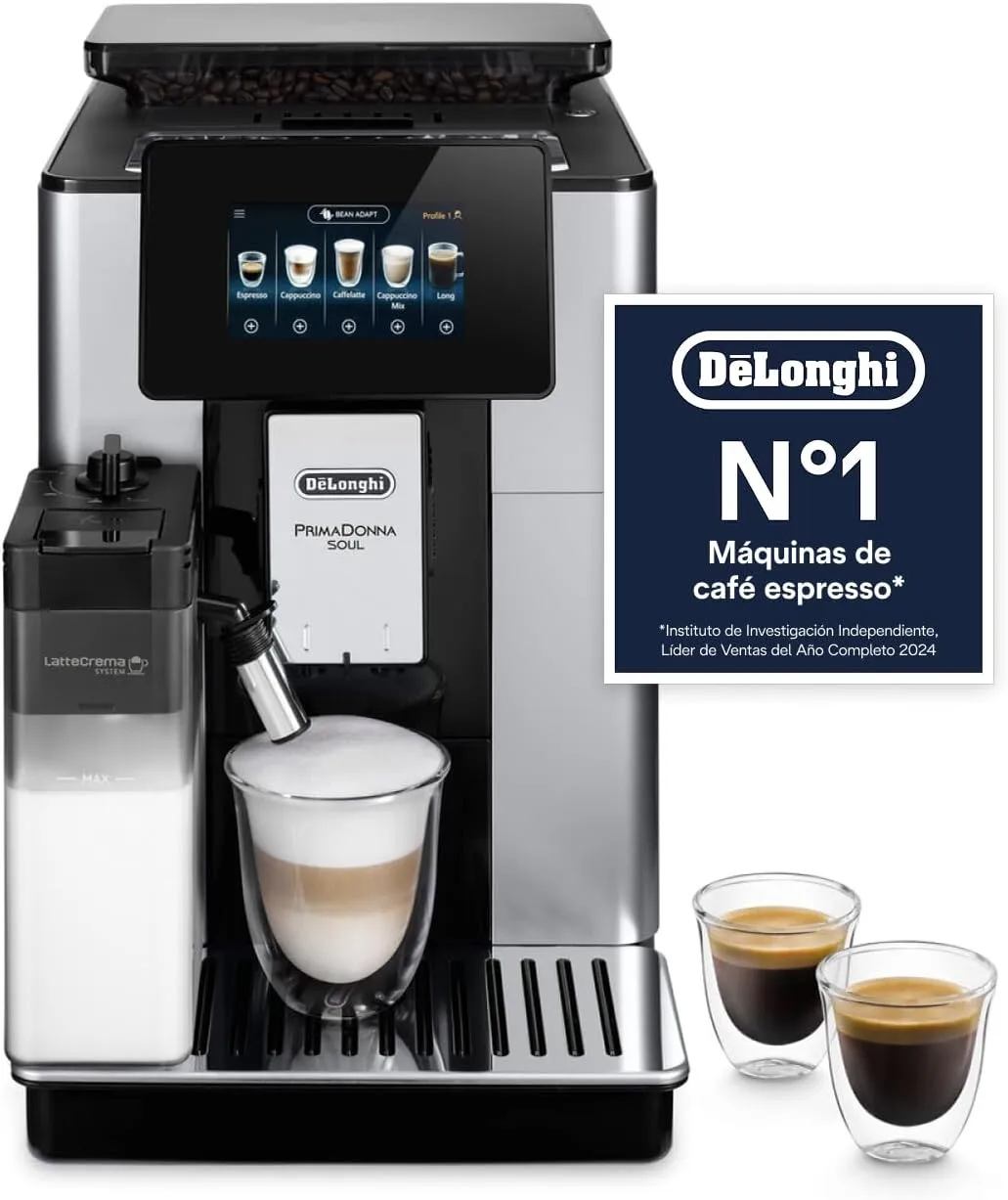 Cafetera italiana De'Longhi PrimaDonna Soul ECAM612.55.SB